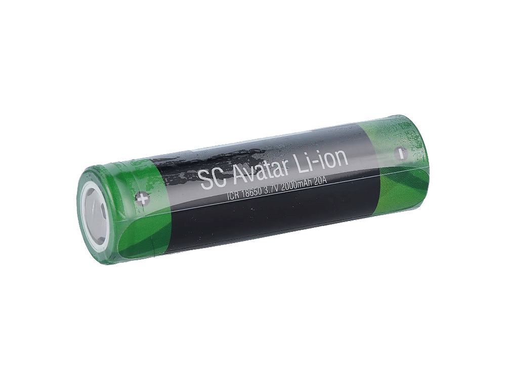 SC 18650er Akku 2000 mAh - 3,7 V