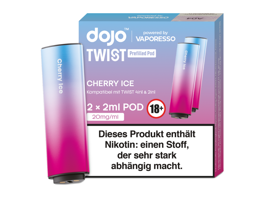 Vaporesso Dojo Twist Pod (2 Stück pro Packung)
