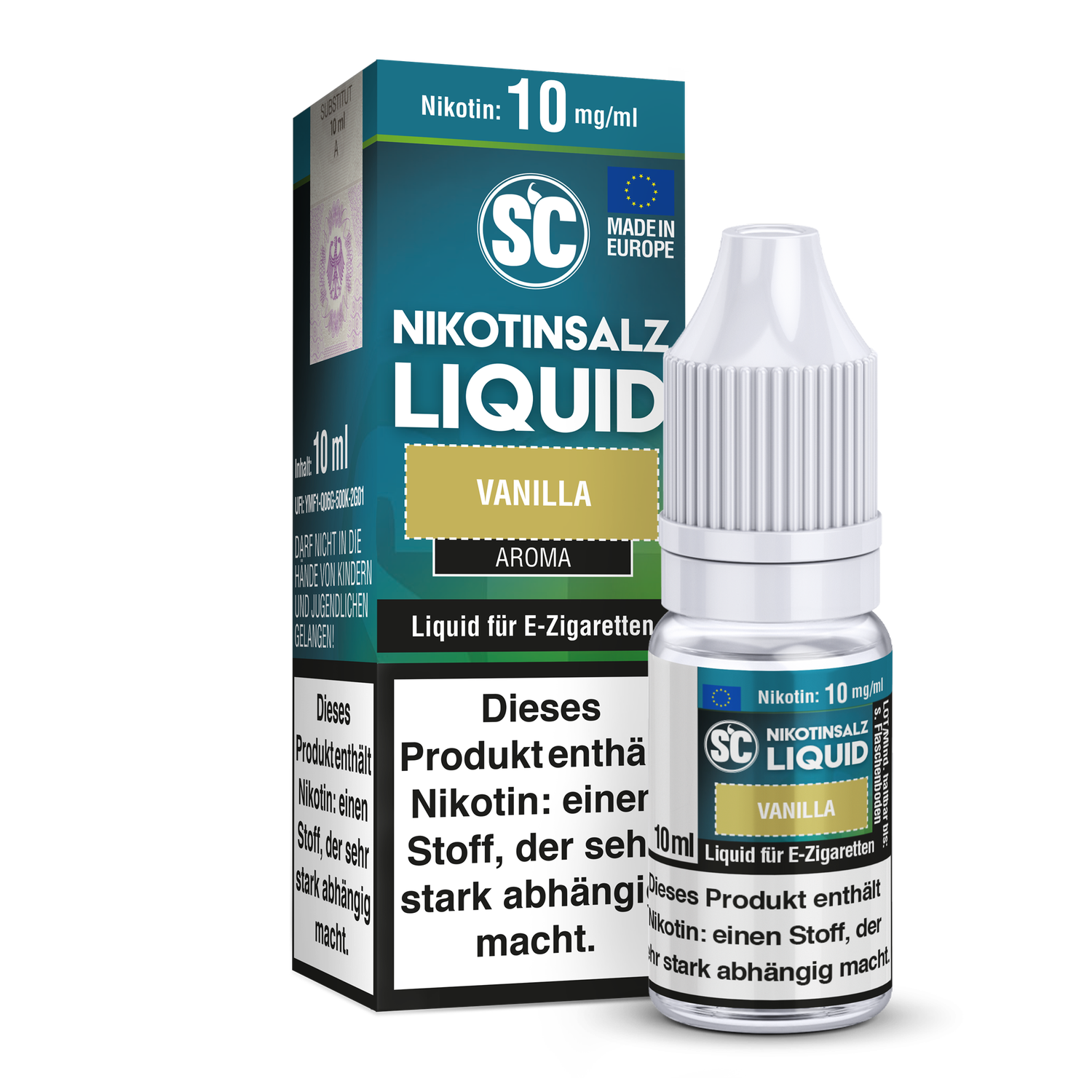 SC - Vanilla -  Nikotinsalz Liquid