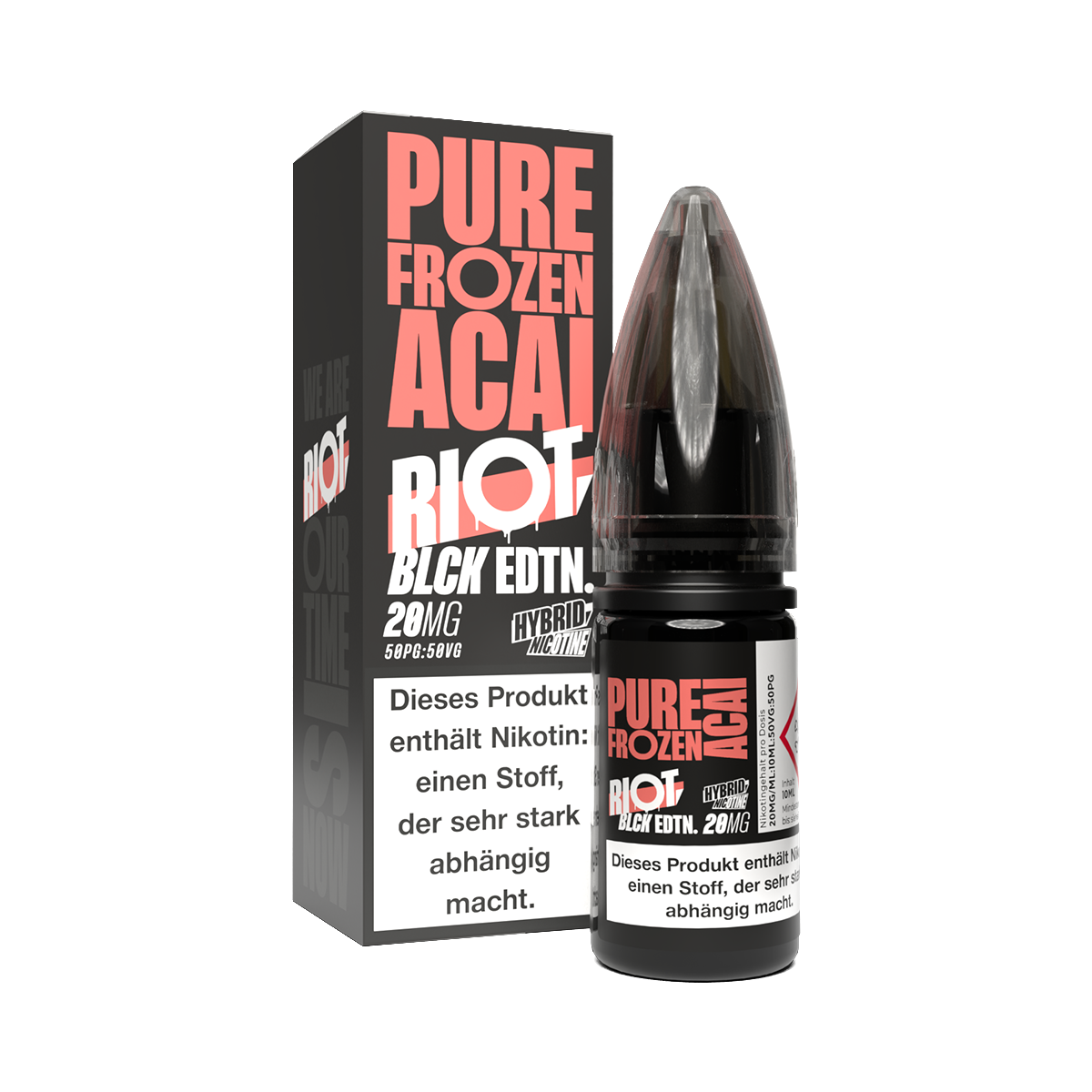 Riot Squad - BLCK Edition - Hybrid Nikotinsalz Liquid