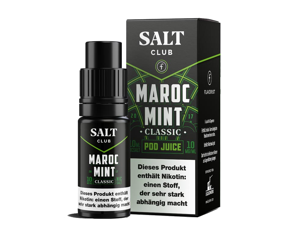 Salt Club - Flavorist Maroc Mint - Nikotinsalz Liquid