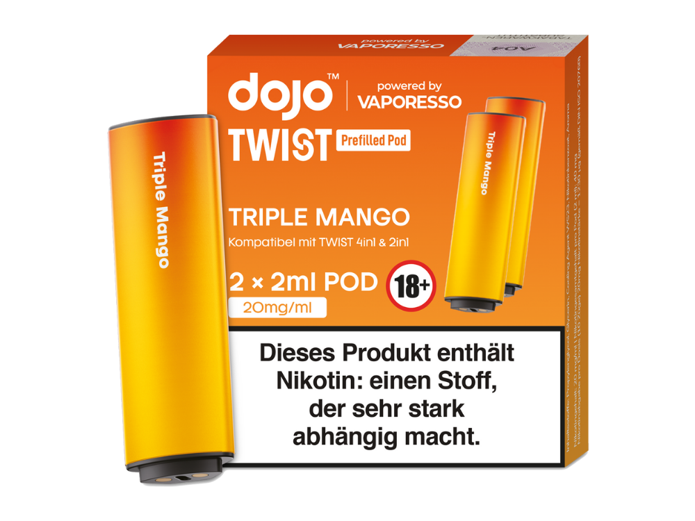 Vaporesso Dojo Twist Pod (2 Stück pro Packung)
