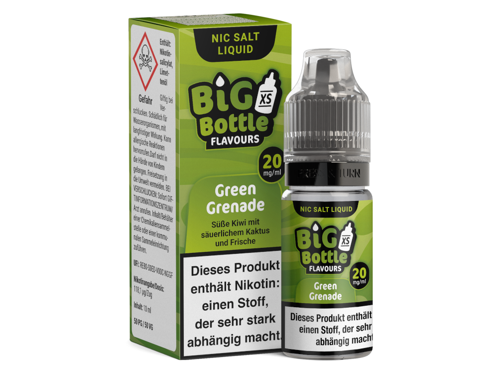 Big Bottle - Green Grenade - Nikotinsalz Liquid