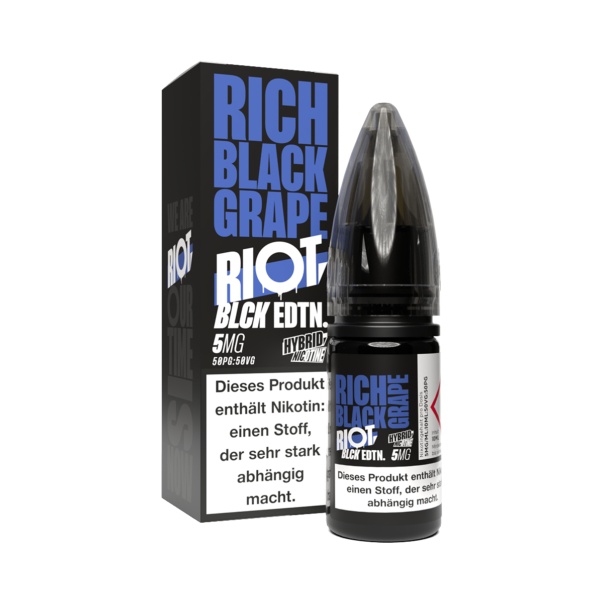 Riot Squad - BLCK Edition - Hybrid Nikotinsalz Liquid