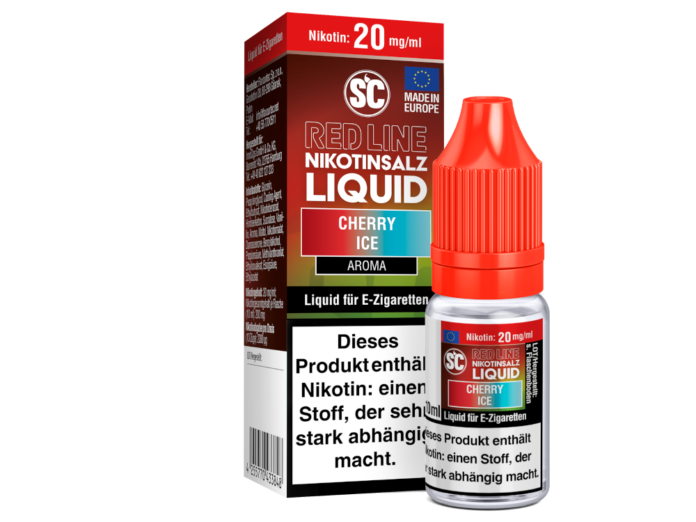 SC - Red Line - Cherry Ice - Nikotinsalz Liquid
