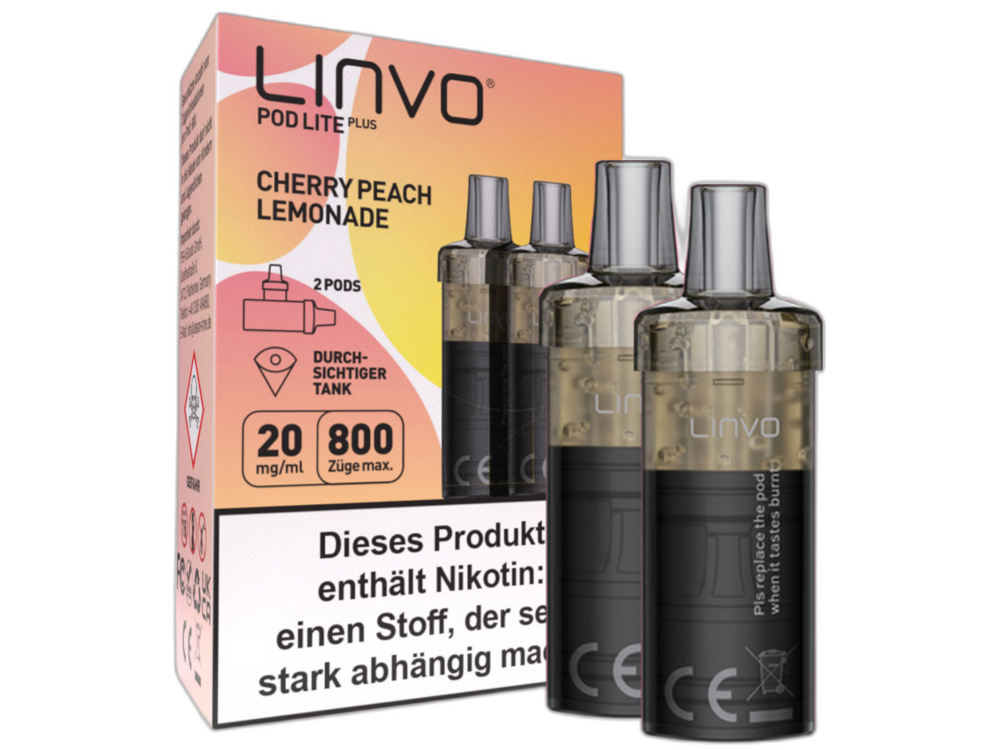 Linvo Pod Lite Plus Cartridge (2 Stück pro Packung)