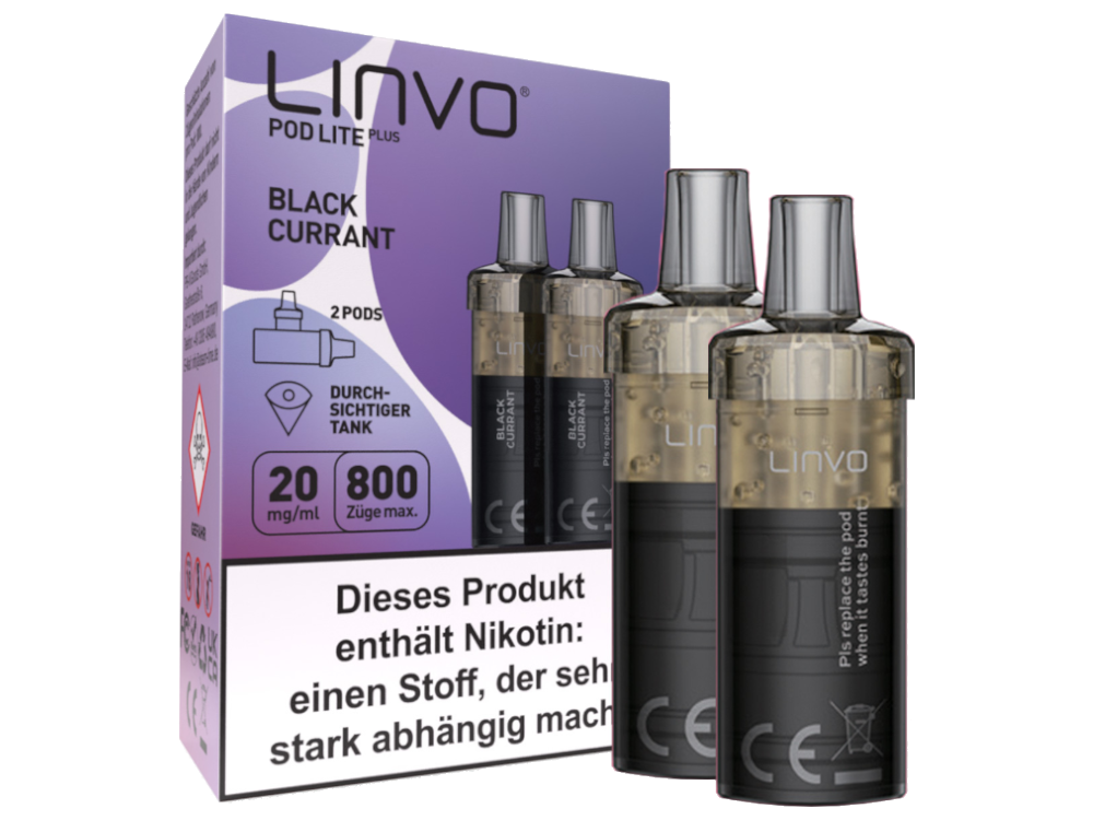 Linvo Pod Lite Plus Cartridge (2 Stück pro Packung)