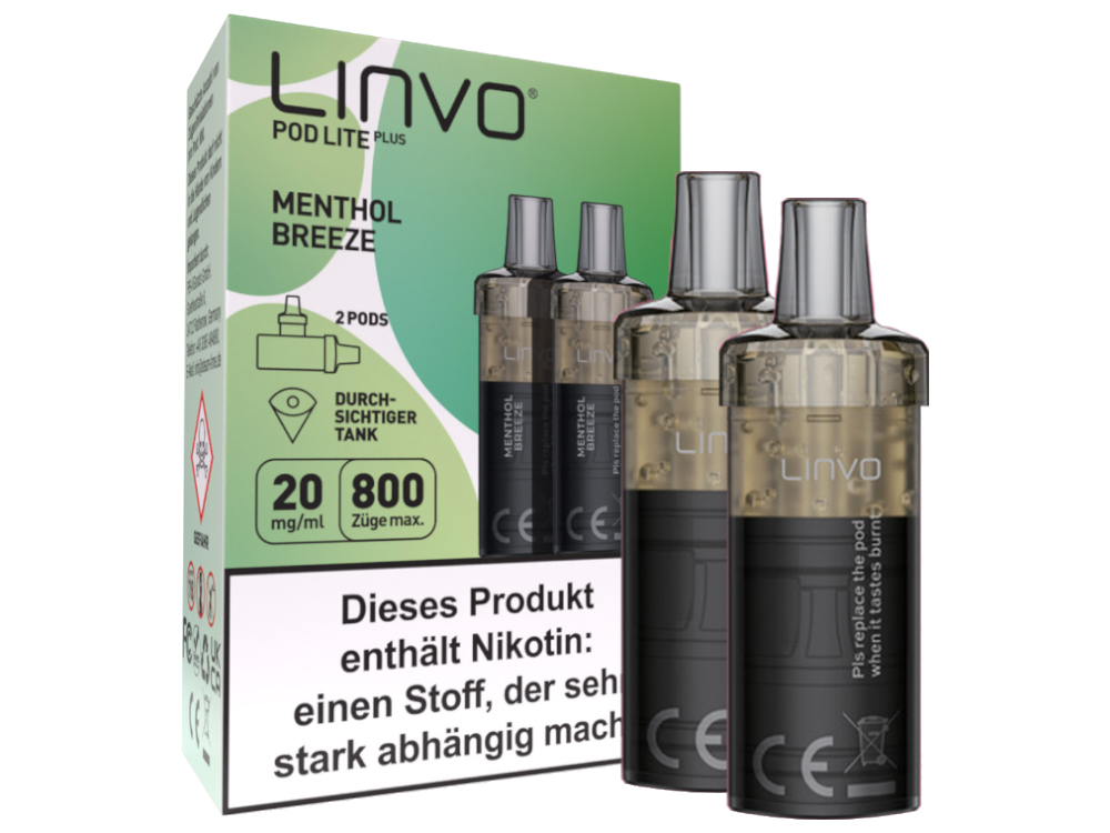 Linvo Pod Lite Plus Cartridge (2 Stück pro Packung)