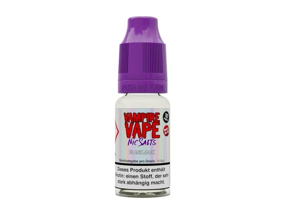 Vampire Vape - Black Jack - Nikotinsalz Liquid