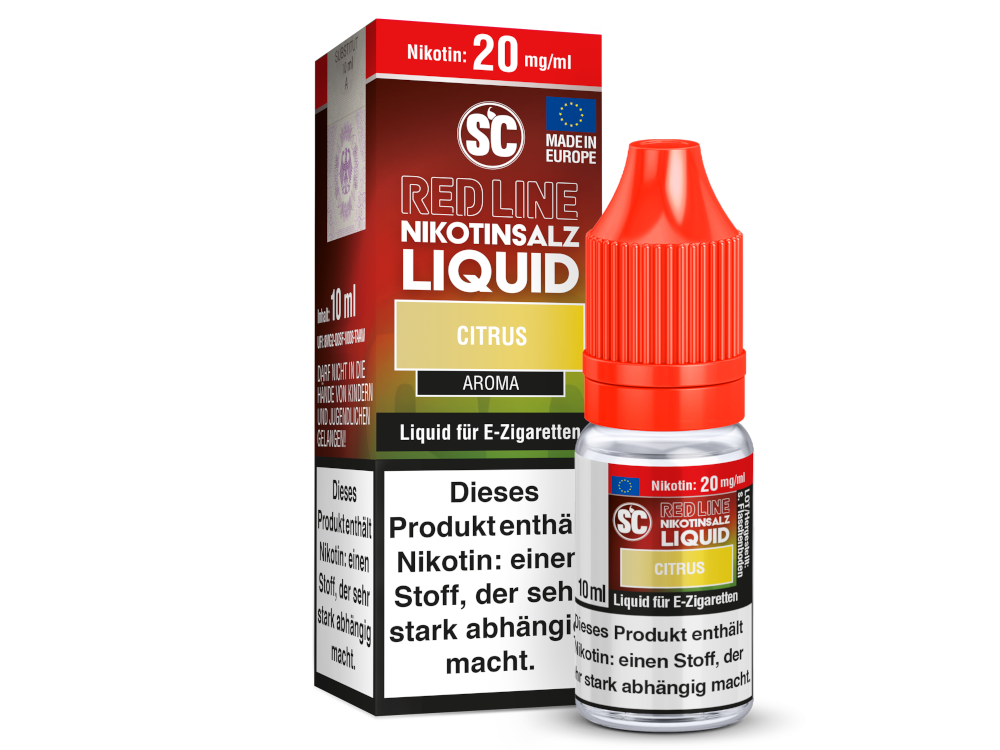 SC - Red Line - Citrus - Nikotinsalz Liquid