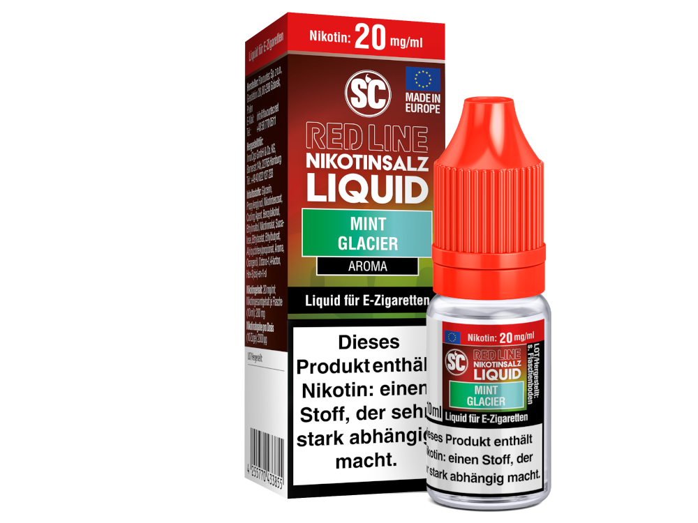 SC - Red Line - Mint Glacier - Nikotinsalz Liquid