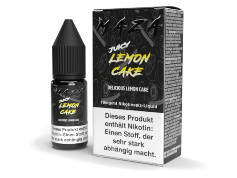 MaZa - Lemon Cake - Nikotinsalz Liquid