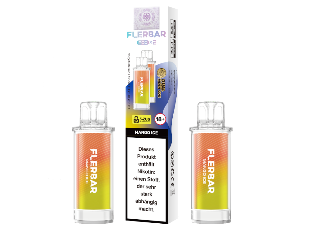 Flerbar POD (2 Stück pro Packung)