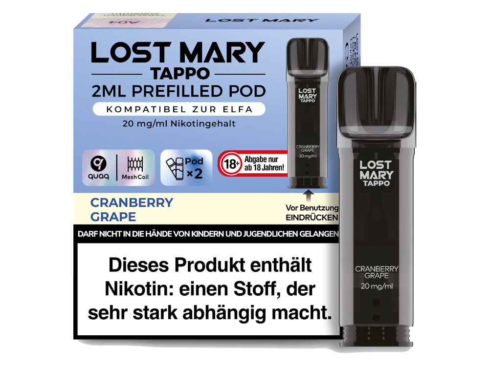 Lost Mary Tappo Pod (2 Stück pro Packung)