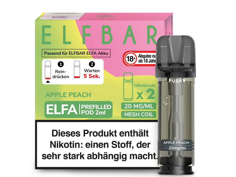 Elfbar Elfa Pod (2 Stück pro Packung)