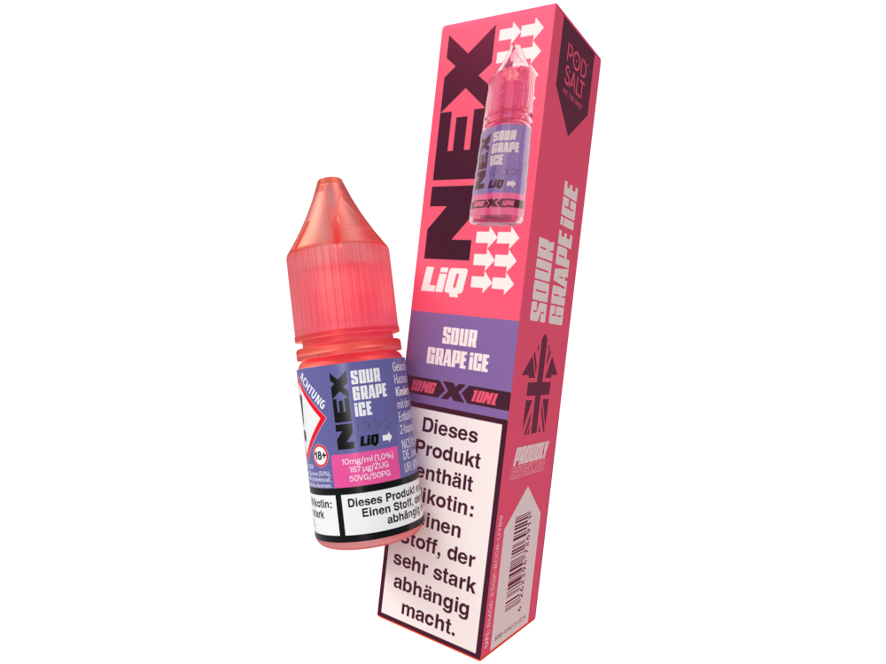 Pod Salt - NexLiq - Nikotinsalz Liquid