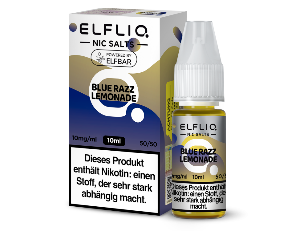 ELFLIQ - Blue Razz Lemonade - Nikotinsalz Liquid
