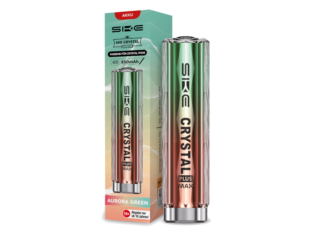 SKE Crystal Plus MAX Akku 850 mAh