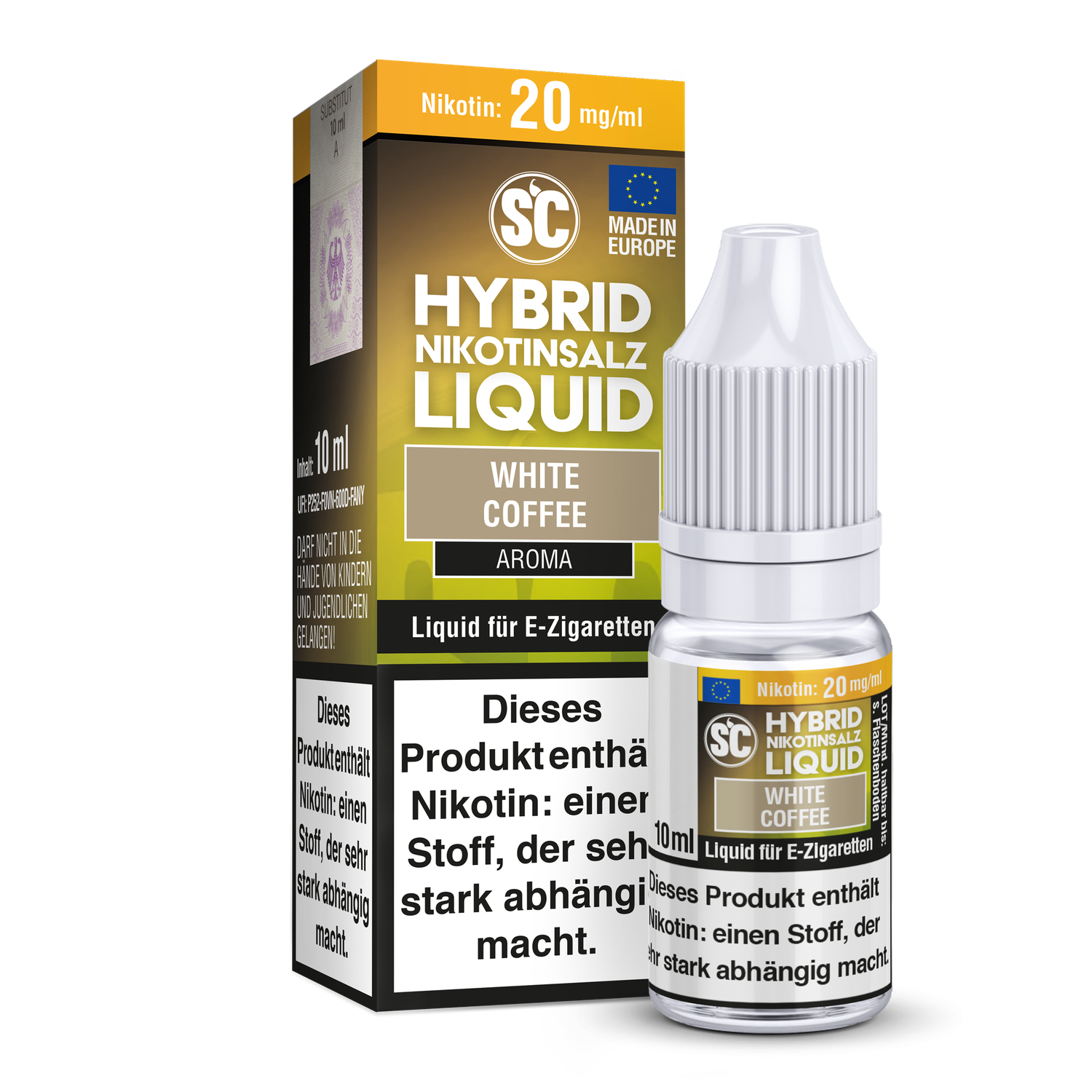 SC - White Coffee - Hybrid Nikotinsalz Liquid