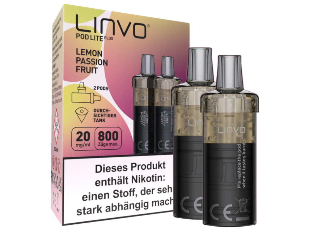 Linvo Pod Lite Plus Cartridge (2 Stück pro Packung)