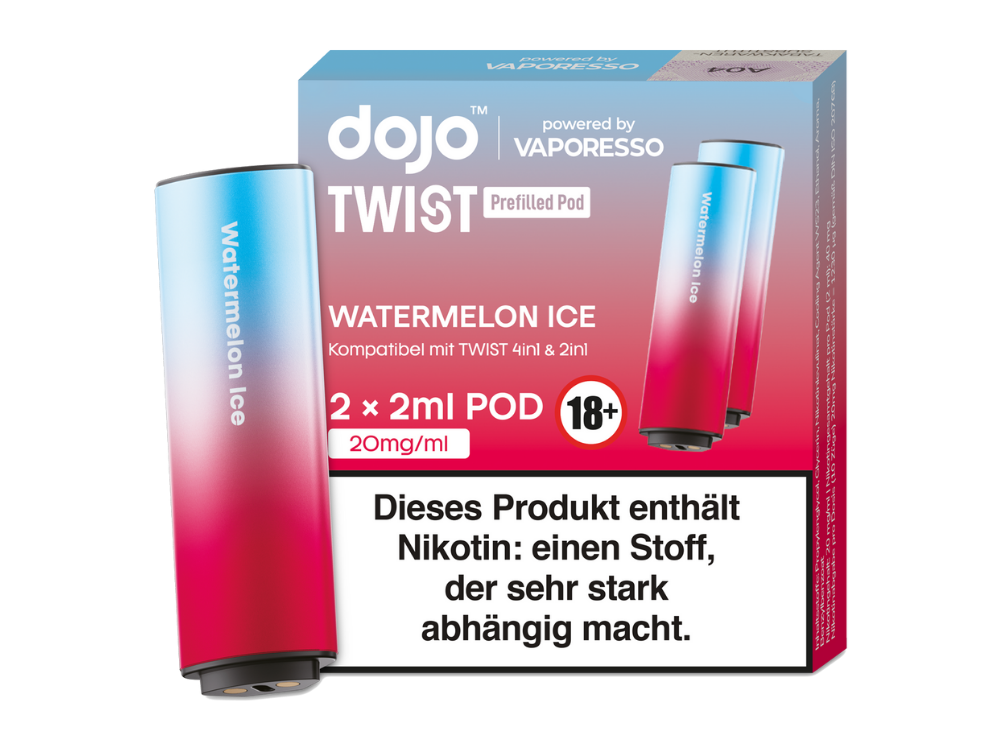 Vaporesso Dojo Twist Pod (2 Stück pro Packung)