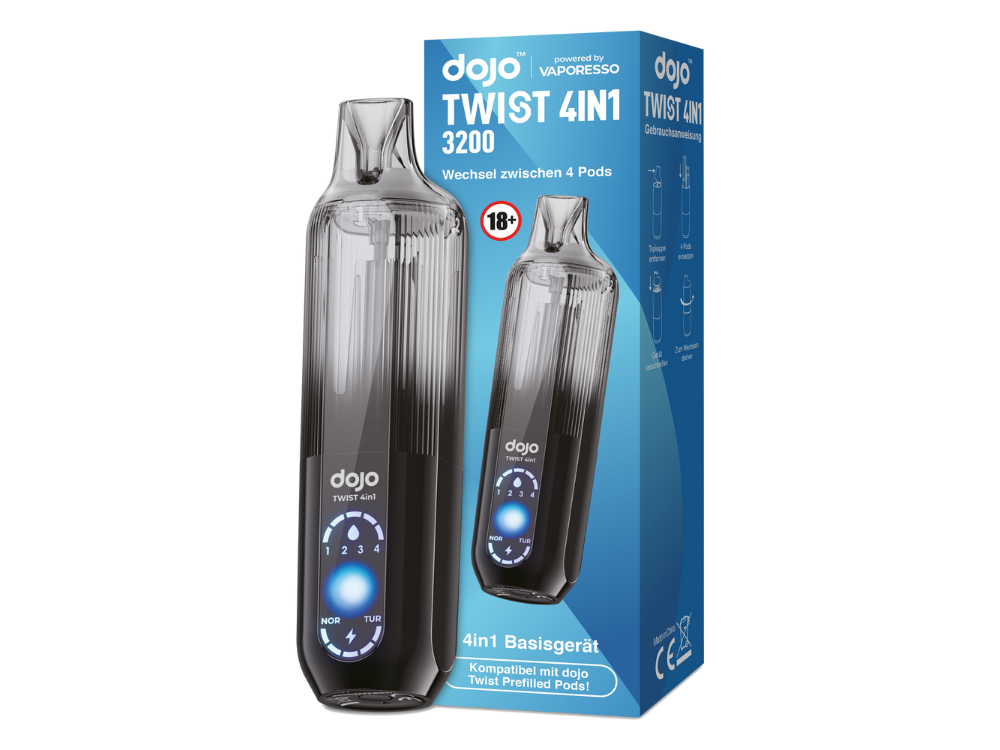 Vaporesso Dojo Twist 4in1 Akku 950 mAh (Basisgerät)