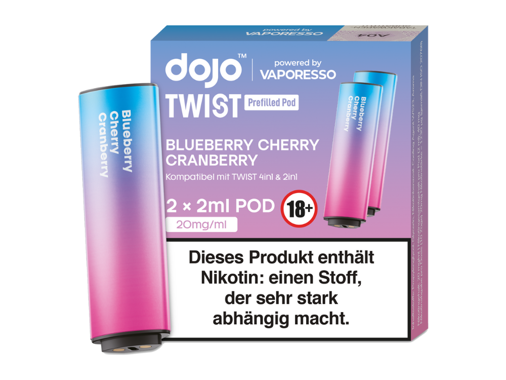 Vaporesso Dojo Twist Pod (2 Stück pro Packung)