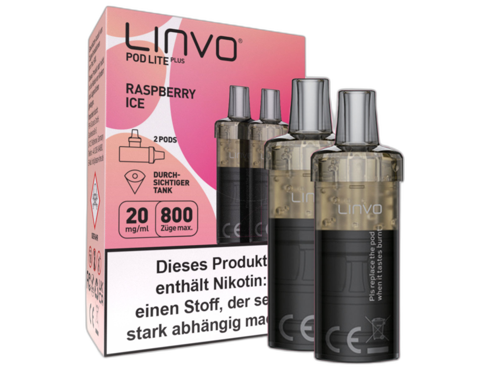 Linvo Pod Lite Plus Cartridge (2 Stück pro Packung)