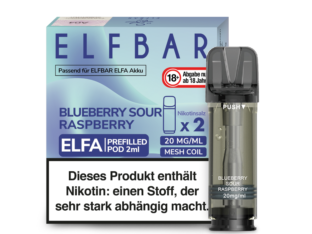 Elfbar Elfa Pod (2 Stück pro Packung)
