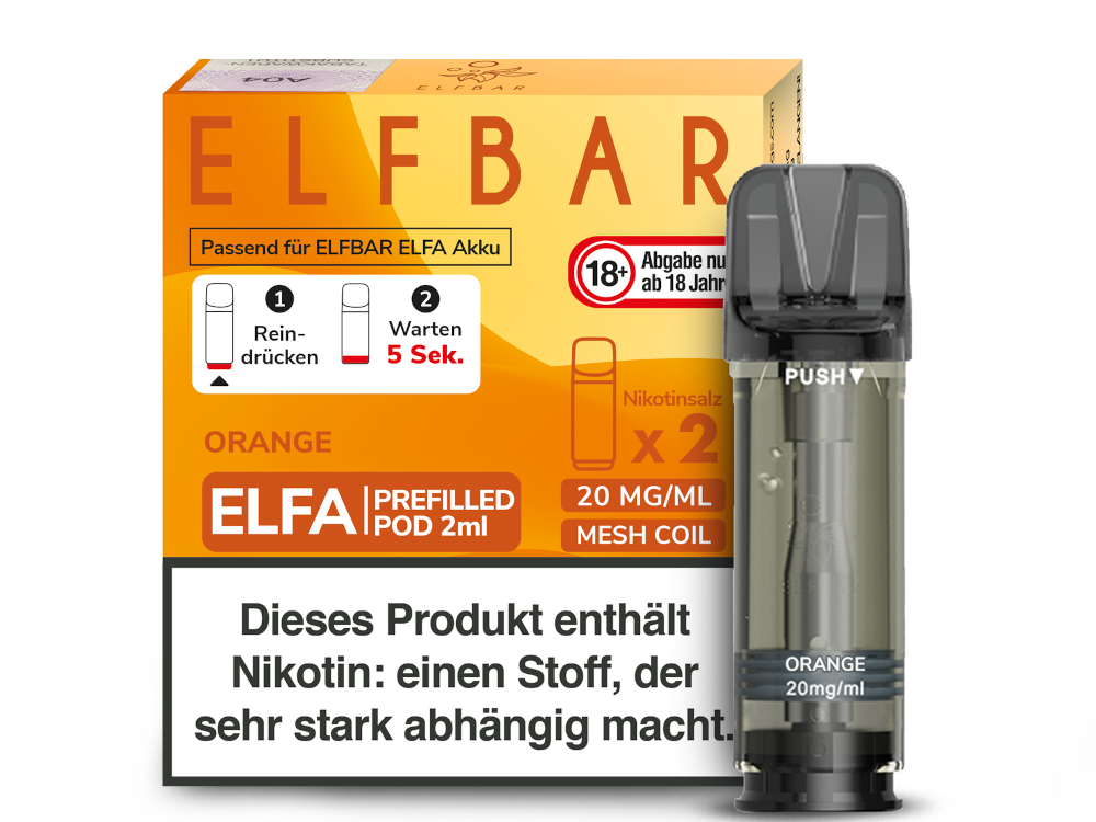 Elfbar Elfa Pod (2 Stück pro Packung)