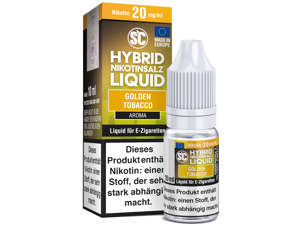 SC - Golden Tobacco - Hybrid Nikotinsalz Liquid