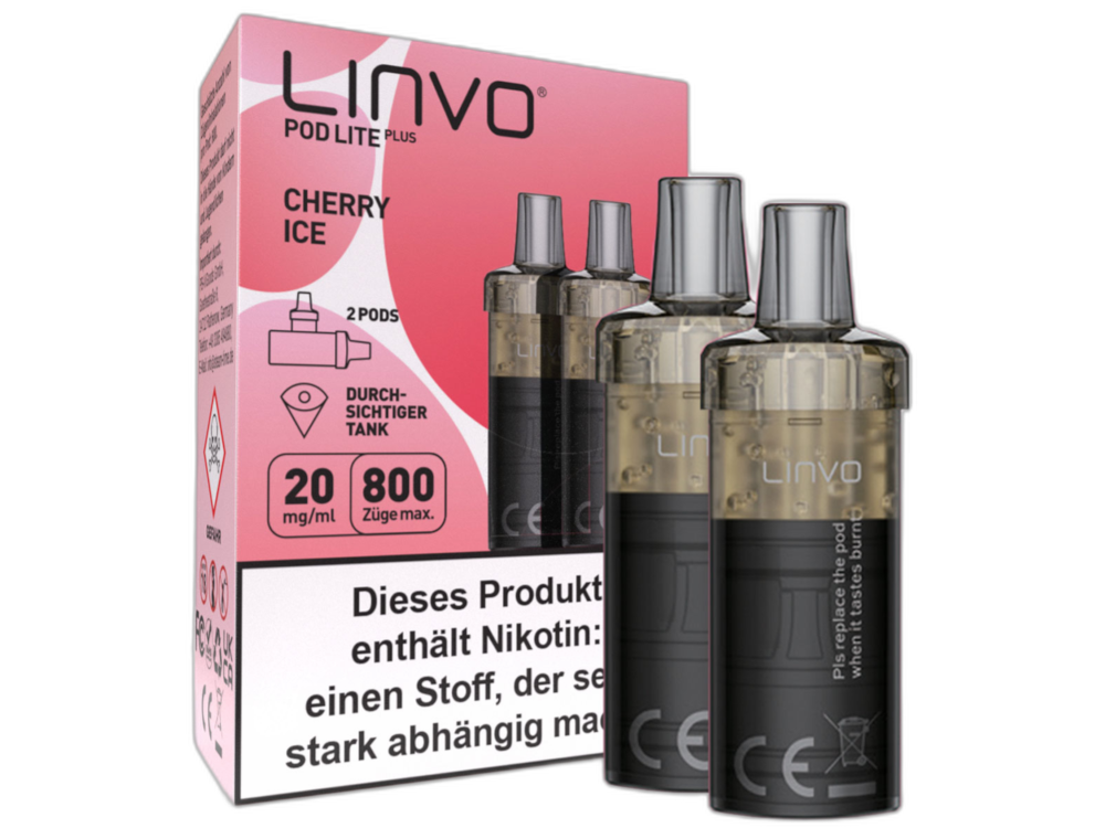 Linvo Pod Lite Plus Cartridge (2 Stück pro Packung)