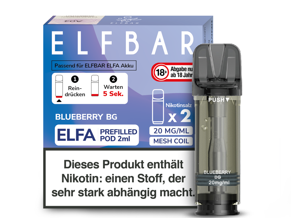 Elfbar Elfa Pod (2 Stück pro Packung)