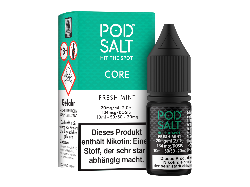 Pod Salt Core - Fresh Mint - Nikotinsalz Liquid 