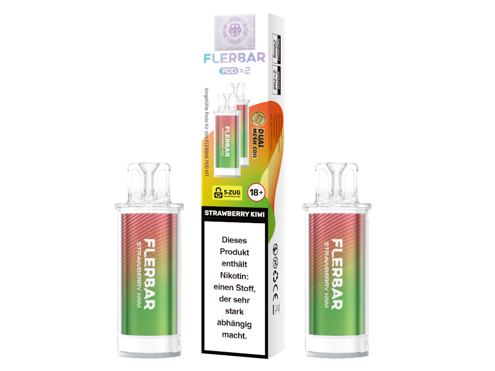 Flerbar POD (2 Stück pro Packung)