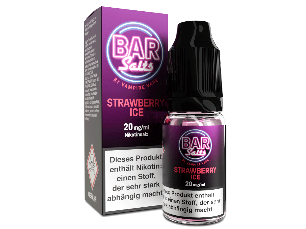 Vampire Vape - Bar Salts - Strawberry Ice - Nikotinsalz Liquid