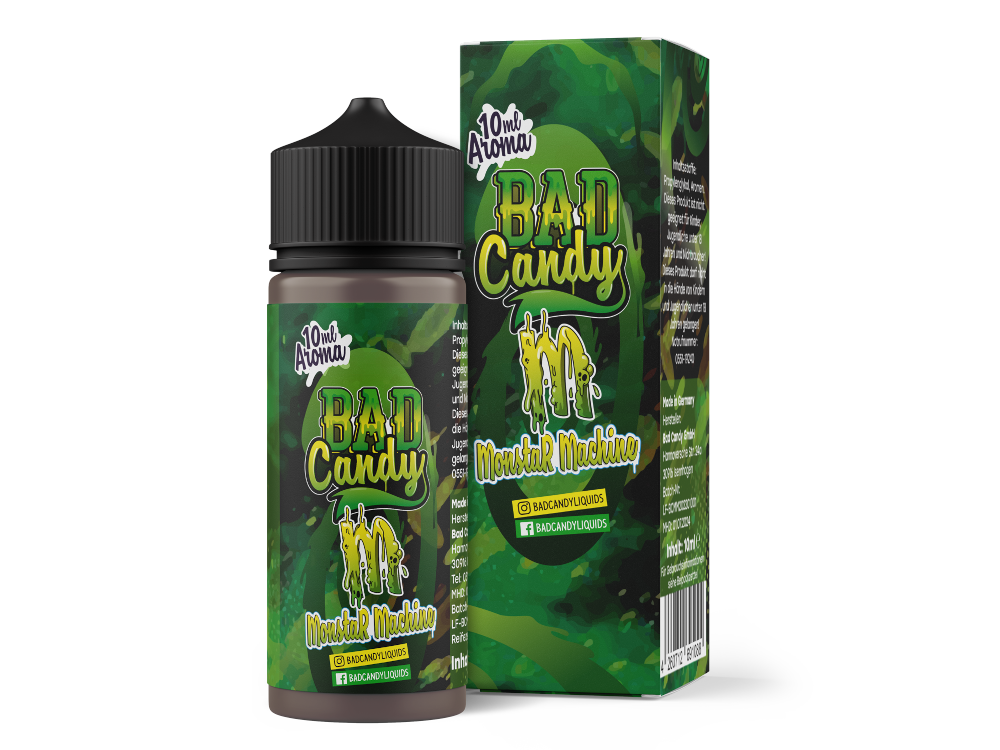 Bad Candy Liquids - Aroma Monstar Machine 10 ml Bad Candy Liquids - Aroma Monstar Machine 10 ml