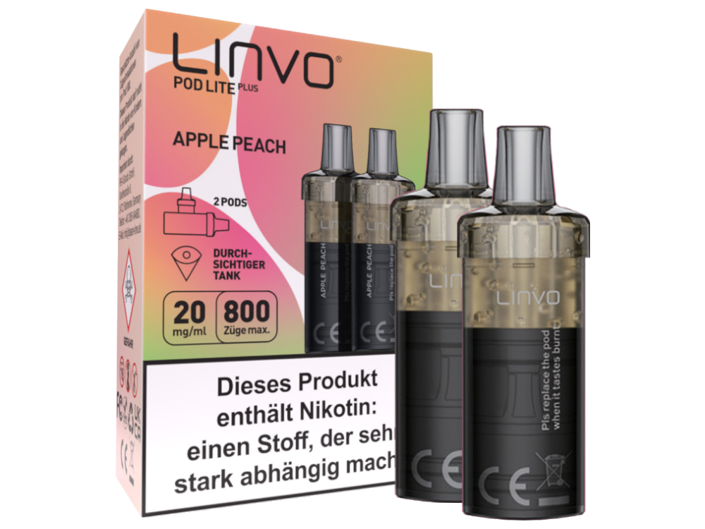 Linvo Pod Lite Plus Cartridge (2 Stück pro Packung)