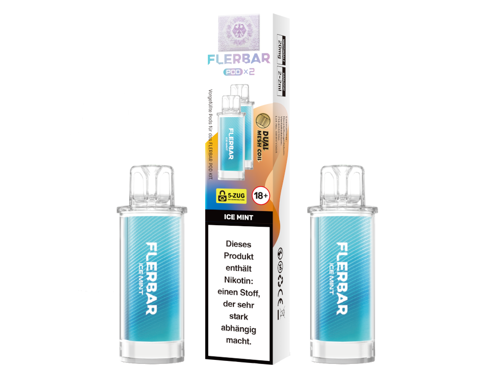 Flerbar POD (2 Stück pro Packung)