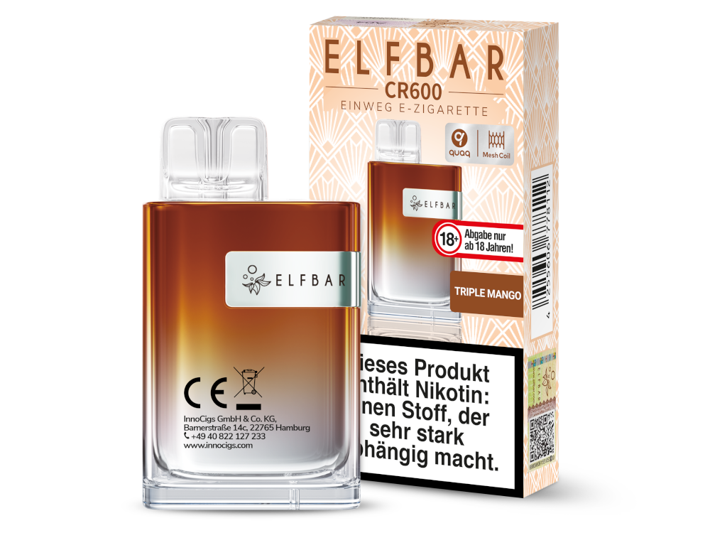 Elfbar CR600 Einweg E-Zigarette