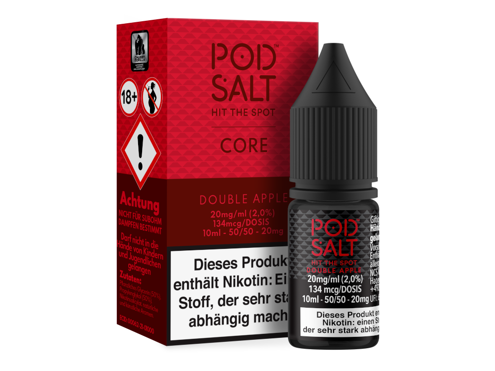 Pod Salt Core - Double Apple - Nikotinsalz Liquid 