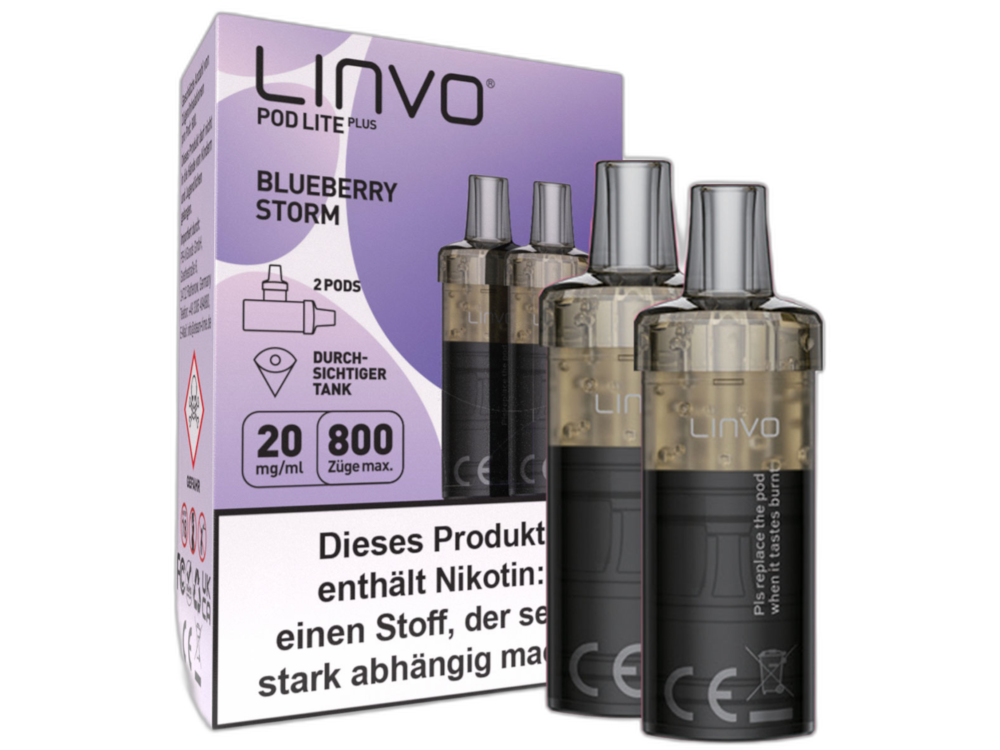 Linvo Pod Lite Plus Cartridge (2 Stück pro Packung)