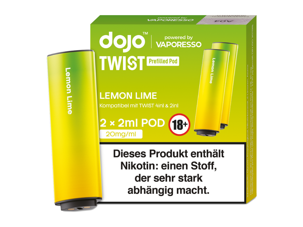 Vaporesso Dojo Twist Pod (2 Stück pro Packung)