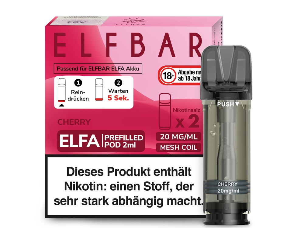 Elfbar Elfa Pod (2 Stück pro Packung)