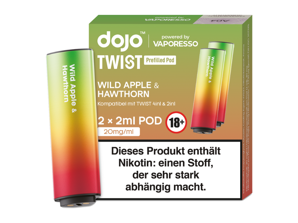 Vaporesso Dojo Twist Pod (2 Stück pro Packung)