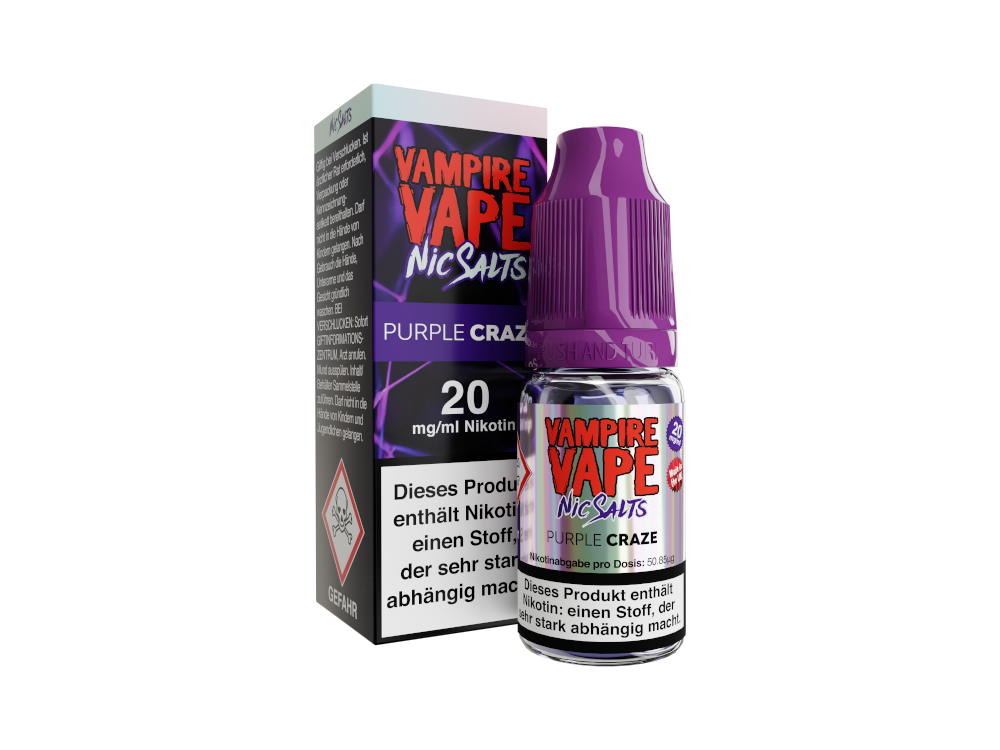 Vampire Vape - Purple Craze - Nikotinsalz Liquid