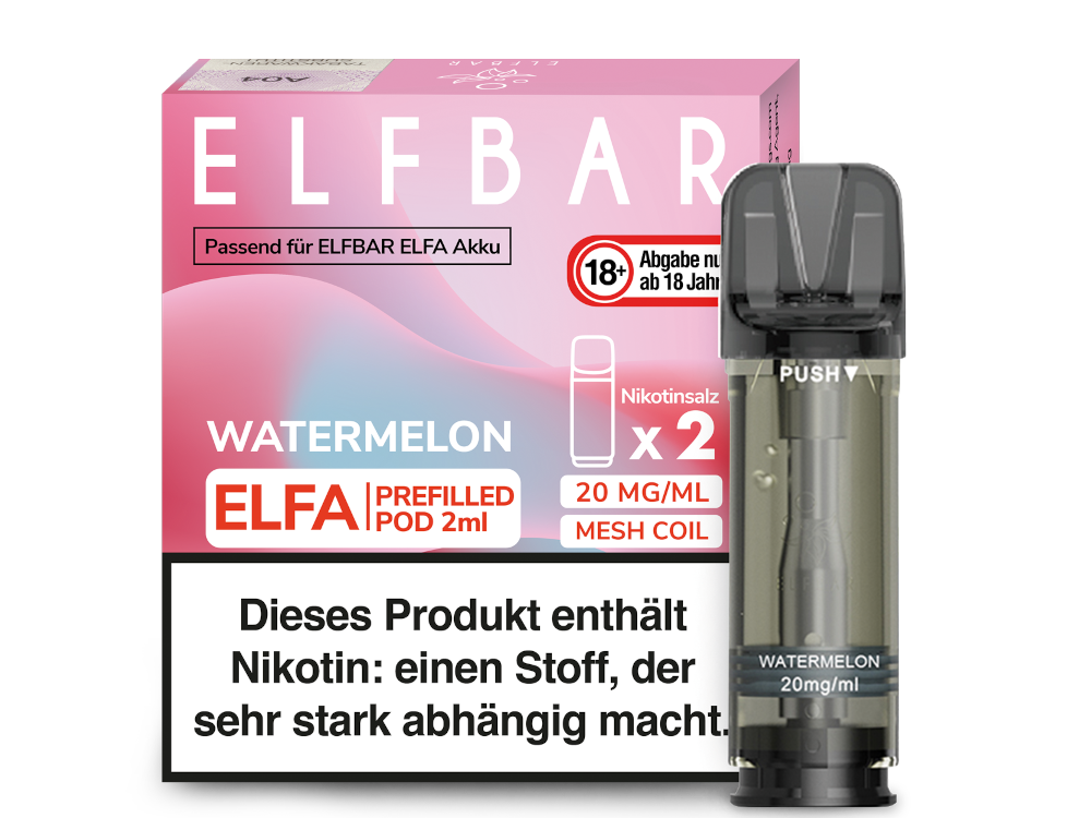 Elfbar Elfa Pod (2 Stück pro Packung)