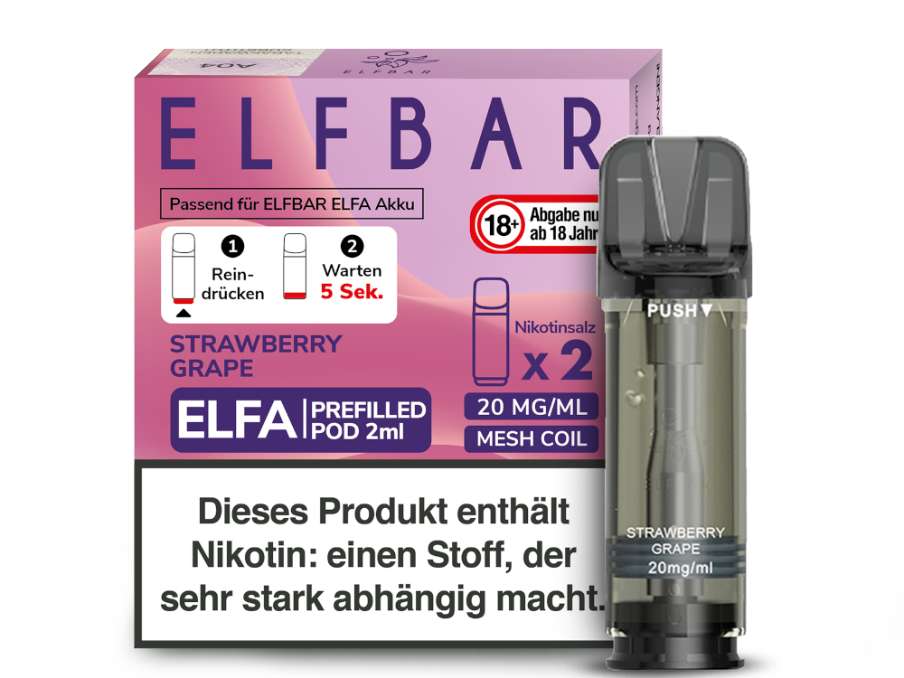 Elfbar Elfa Pod (2 Stück pro Packung)