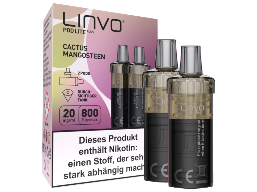 Linvo Pod Lite Plus Cartridge (2 Stück pro Packung)
