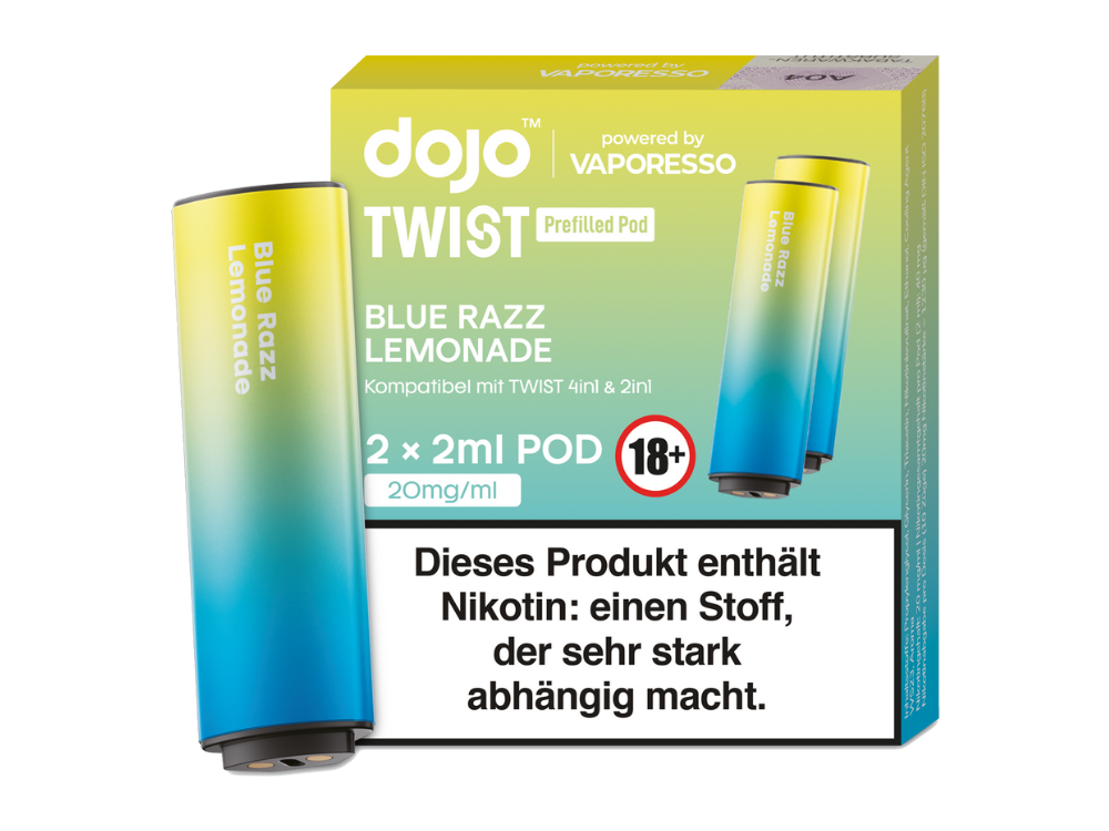 Vaporesso Dojo Twist Pod (2 Stück pro Packung)